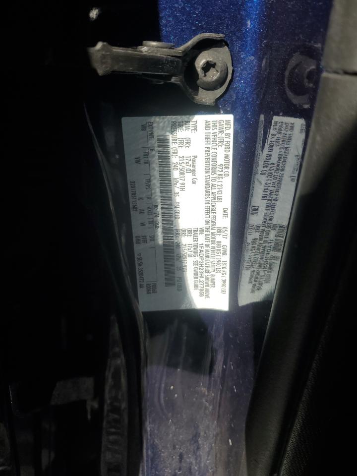 2017 Ford Focus Sel VIN: 1FADP3H23HL277858 Lot: 85701185