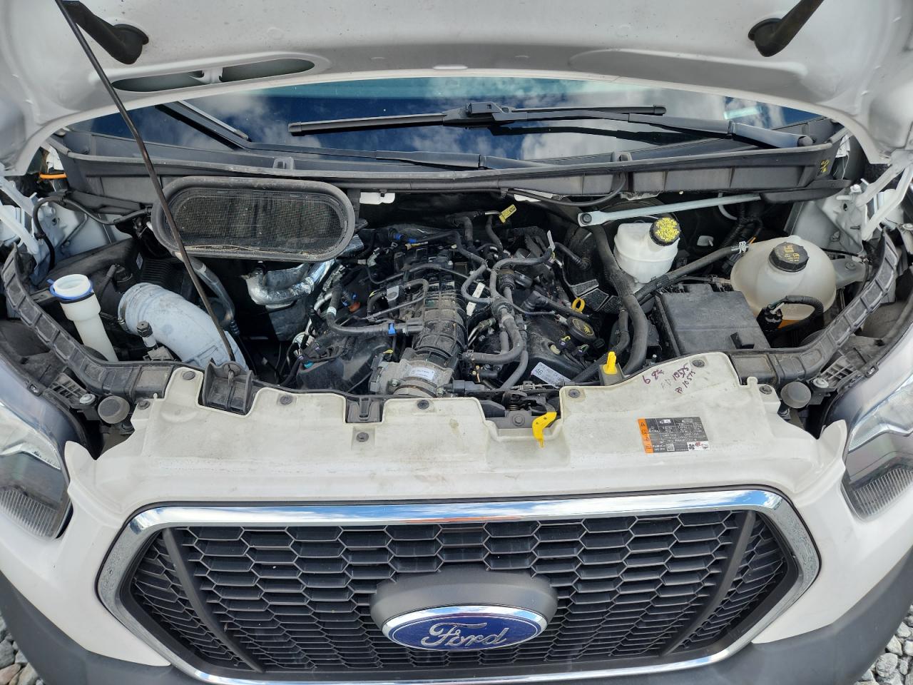 2023 Ford Transit Cargo Van T- VIN: 1FTBR1CG8PKA89375 Lot: 85492965