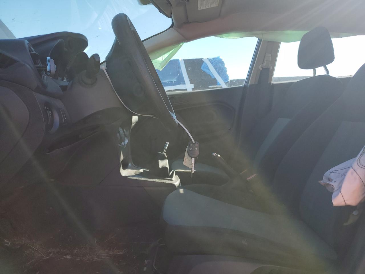 2017 Ford Fiesta S VIN: 3FADP4TJ6HM137743 Lot: 85821455