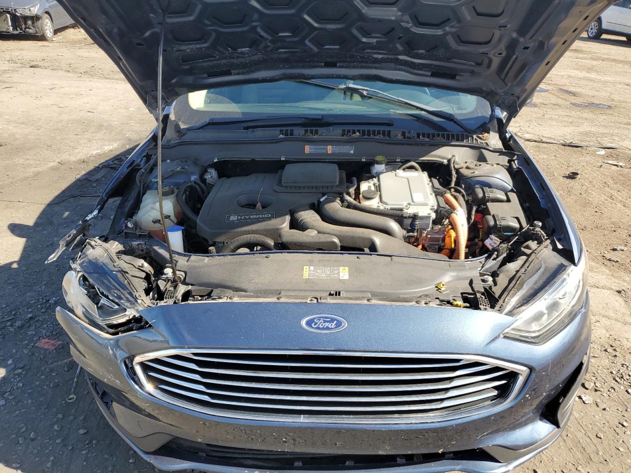 2019 Ford Fusion Se VIN: 3FA6P0LU9KR197974 Lot: 82208625