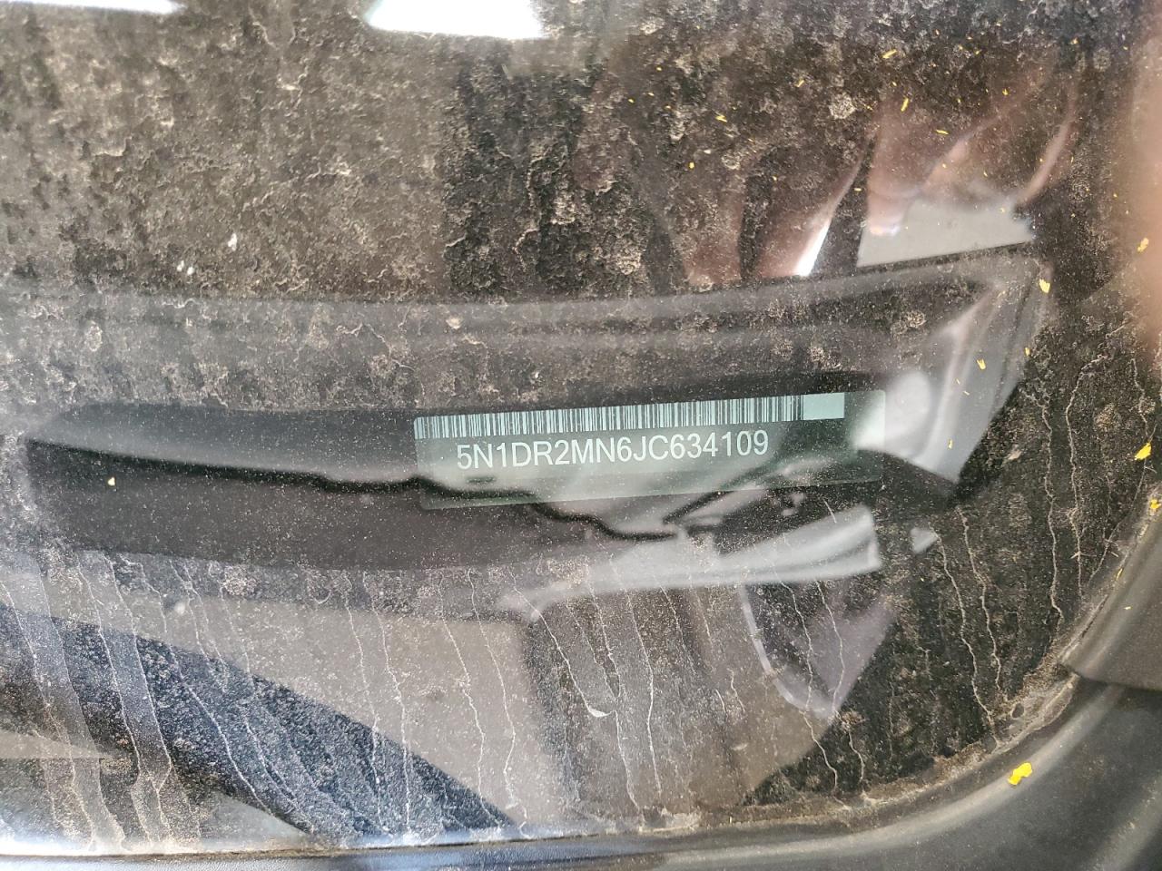 2018 Nissan Pathfinder S VIN: 5N1DR2MN6JC634109 Lot: 82381825