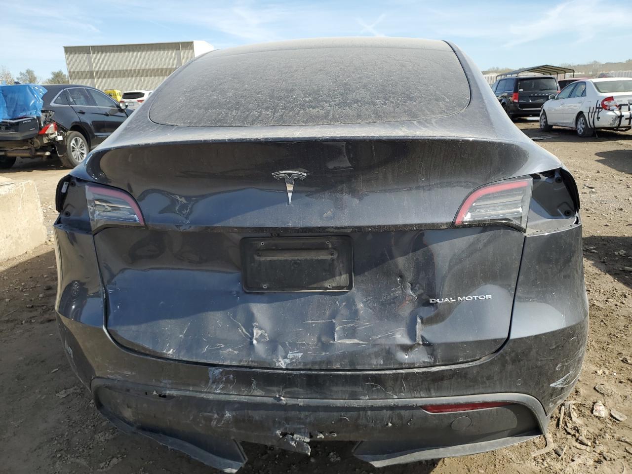 2021 Tesla Model Y VIN: 5YJYGAEE3MF158977 Lot: 90716495