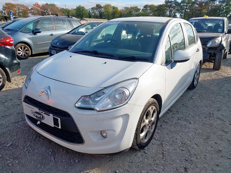 2012 CITROEN C3 WHITE  for sale at Copart WOLVERHAMPTON