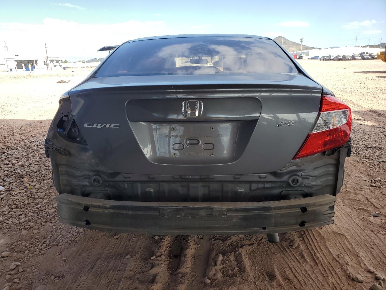 2012 Honda Civic Ex VIN: 19XFB2F89CE325867 Lot: 85869095