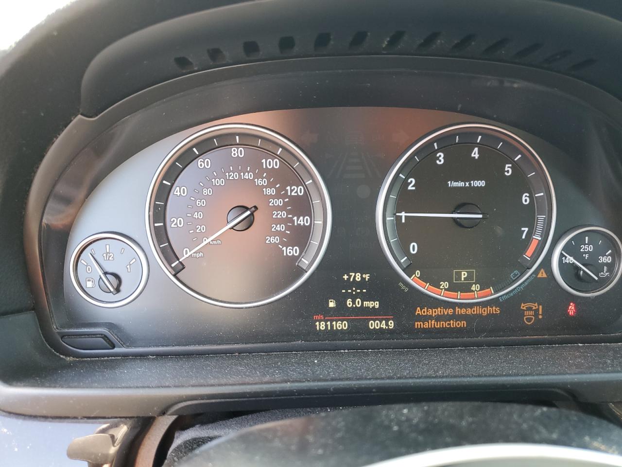 2011 BMW 528 I VIN: WBAFR1C58BC748247 Lot: 81984515