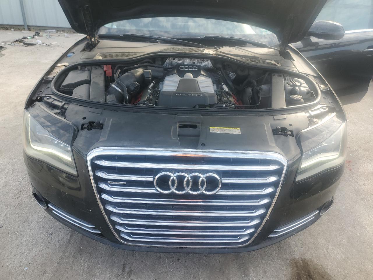 2013 Audi A8 L Quattro VIN: WAURGAFDXDN000628 Lot: 84880115