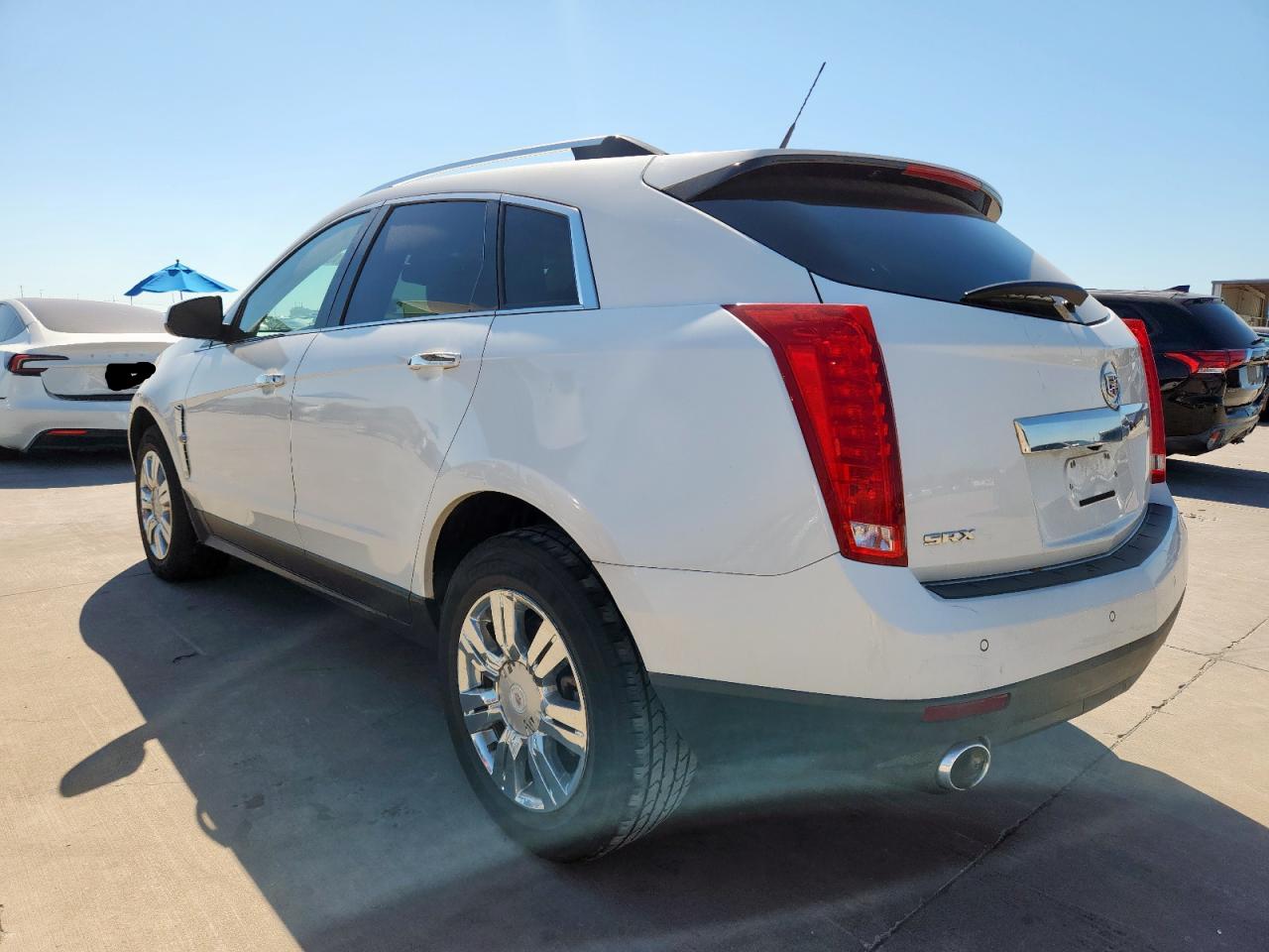 2011 Cadillac Srx Luxury Collection white suv gas 3GYFNAEY6BS533833 photo #3