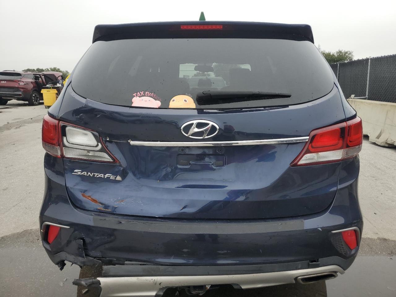 2017 Hyundai Santa Fe Se VIN: KM8SM4HF3HU196447 Lot: 86217005