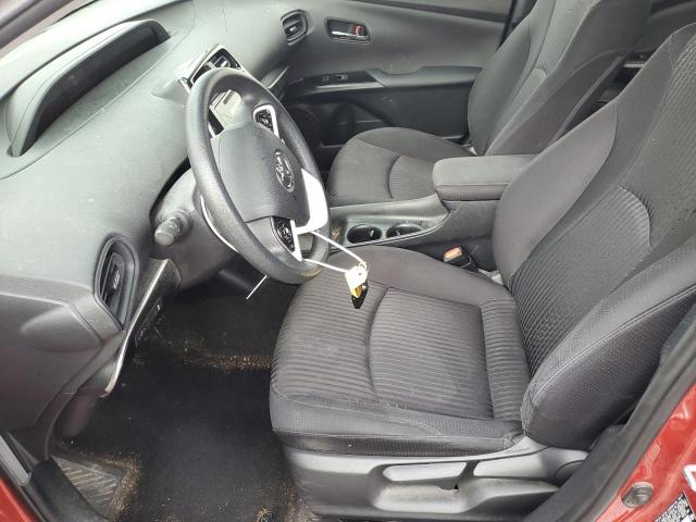  TOYOTA PRIUS 2017 Бургунди