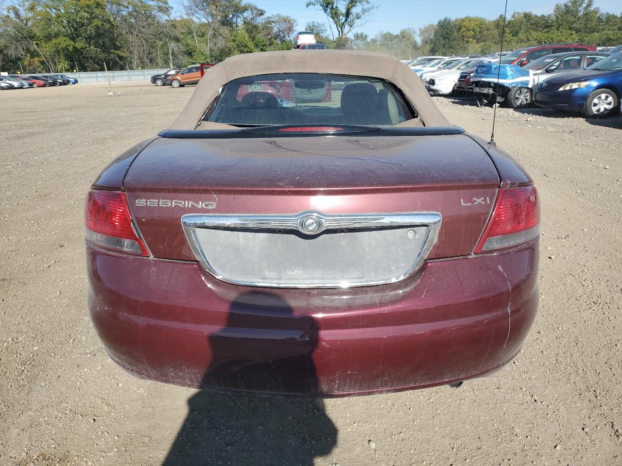 2002 Chrysler Sebring Lxi VIN: 1C3EL55R02N168362 Lot: 82434335
