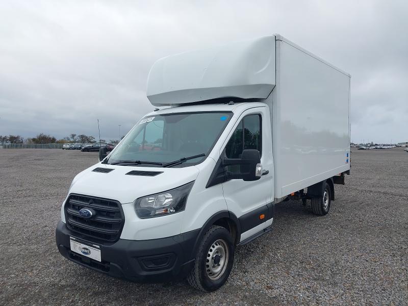 2022 FORD TRANSIT 2.0 ECOBLUE 130PS CHASSIS CAB for sale at Copart PETERLEE