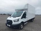 2022 FORD TRANSIT 2.0 ECOBLUE 130PS CHASSIS CAB for sale at Copart PETERLEE