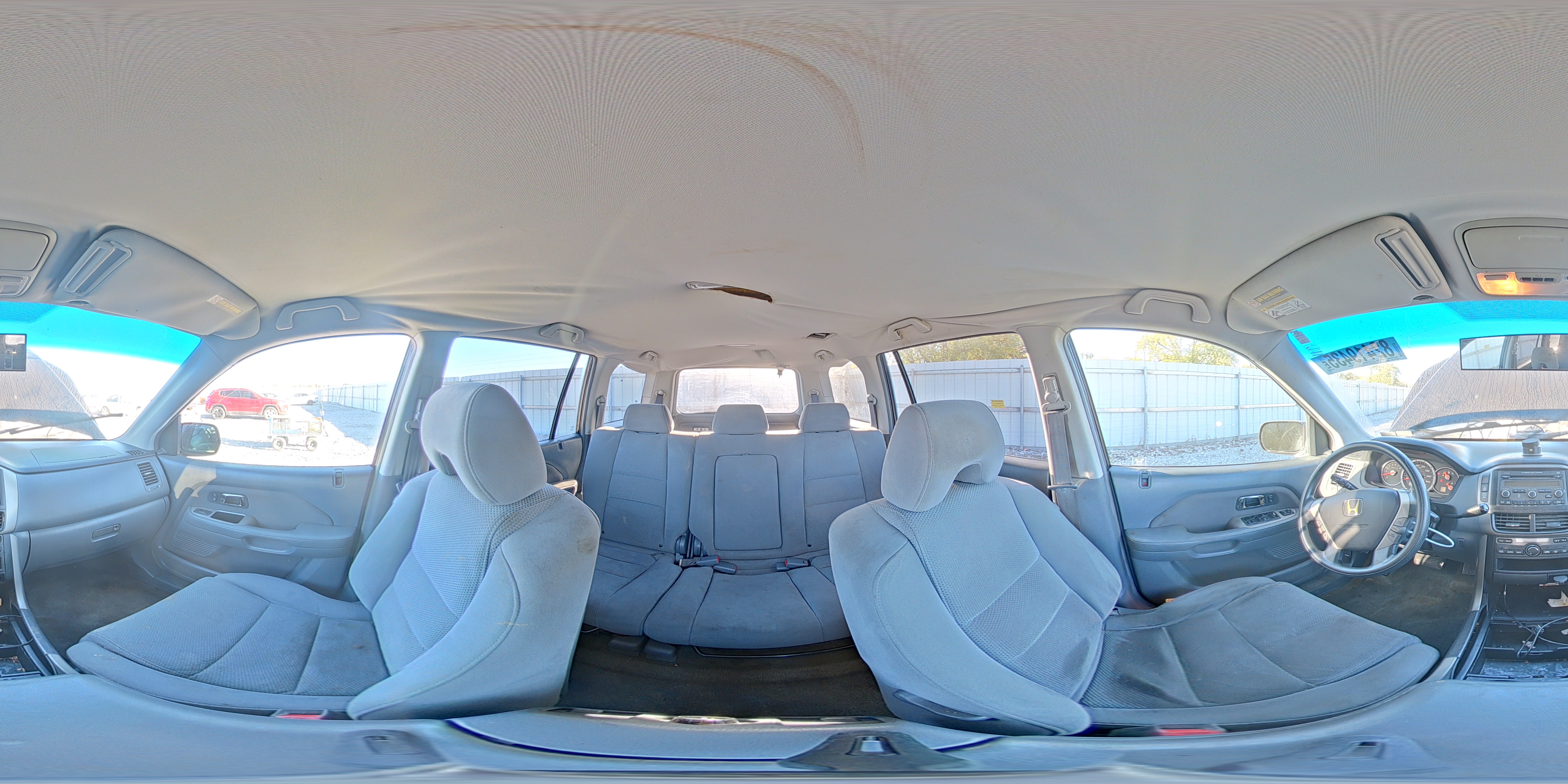 2007 Honda Pilot Ex VIN: 2HKYF18417H515536 Lot: 82419435