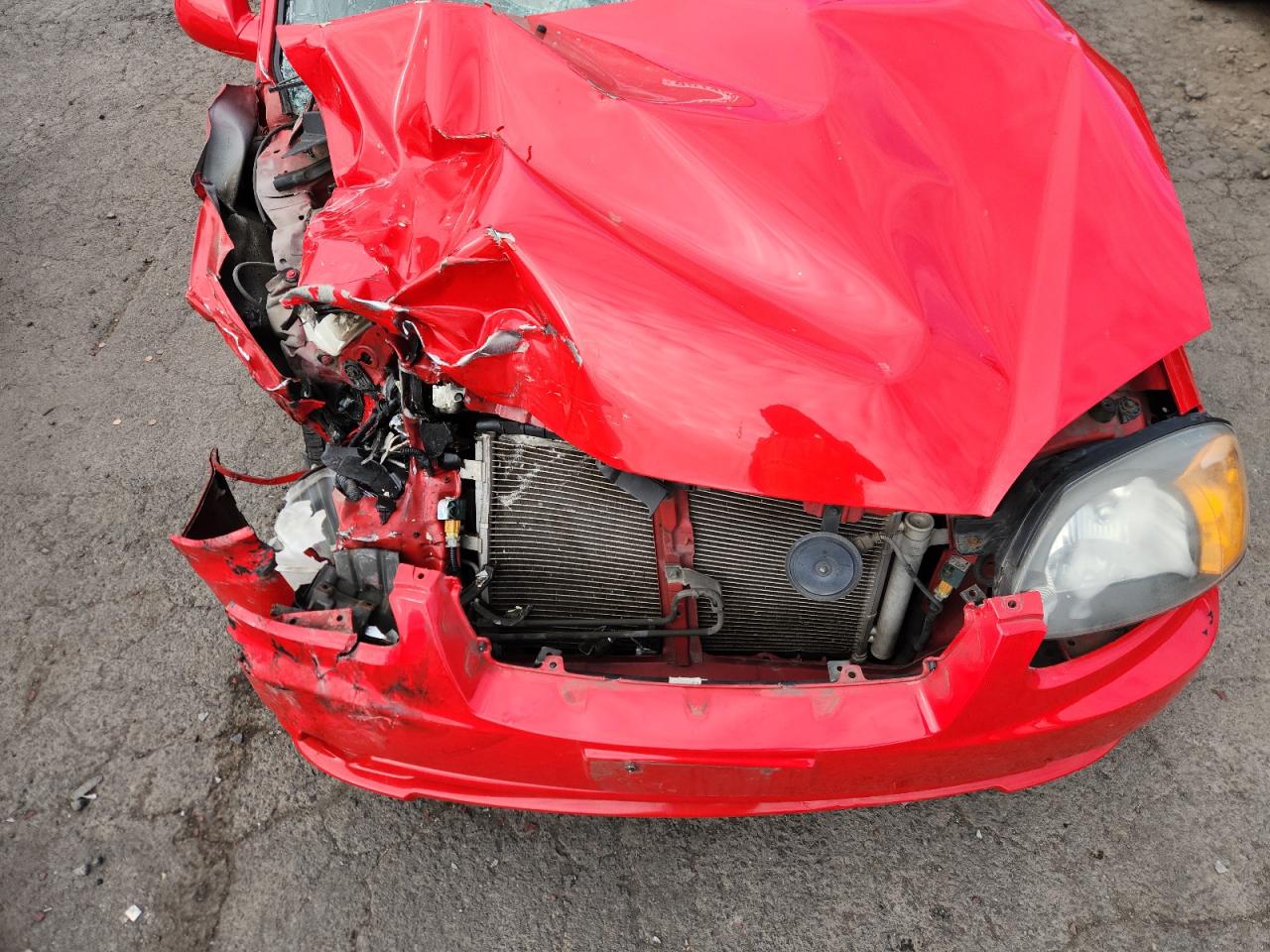 2004 Hyundai Accent Gl VIN: KMHCG45CX4U504214 Lot: 85145405