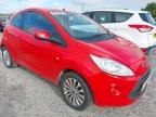 2013 FORD KA ZETEC  for sale at Copart WOLVERHAMPTON