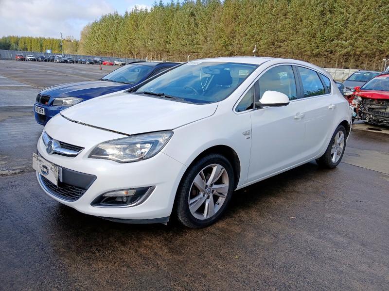 2015 VAUXHALL ASTRA 1.4I 16V SRI 5DR for sale at Copart WHITBURN