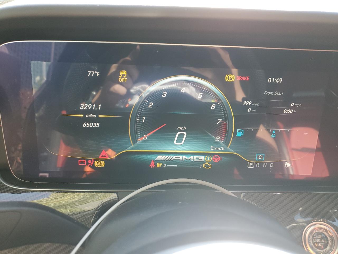 WDD7X8JB9KA005399 2019 Mercedes-Benz Amg Gt 63