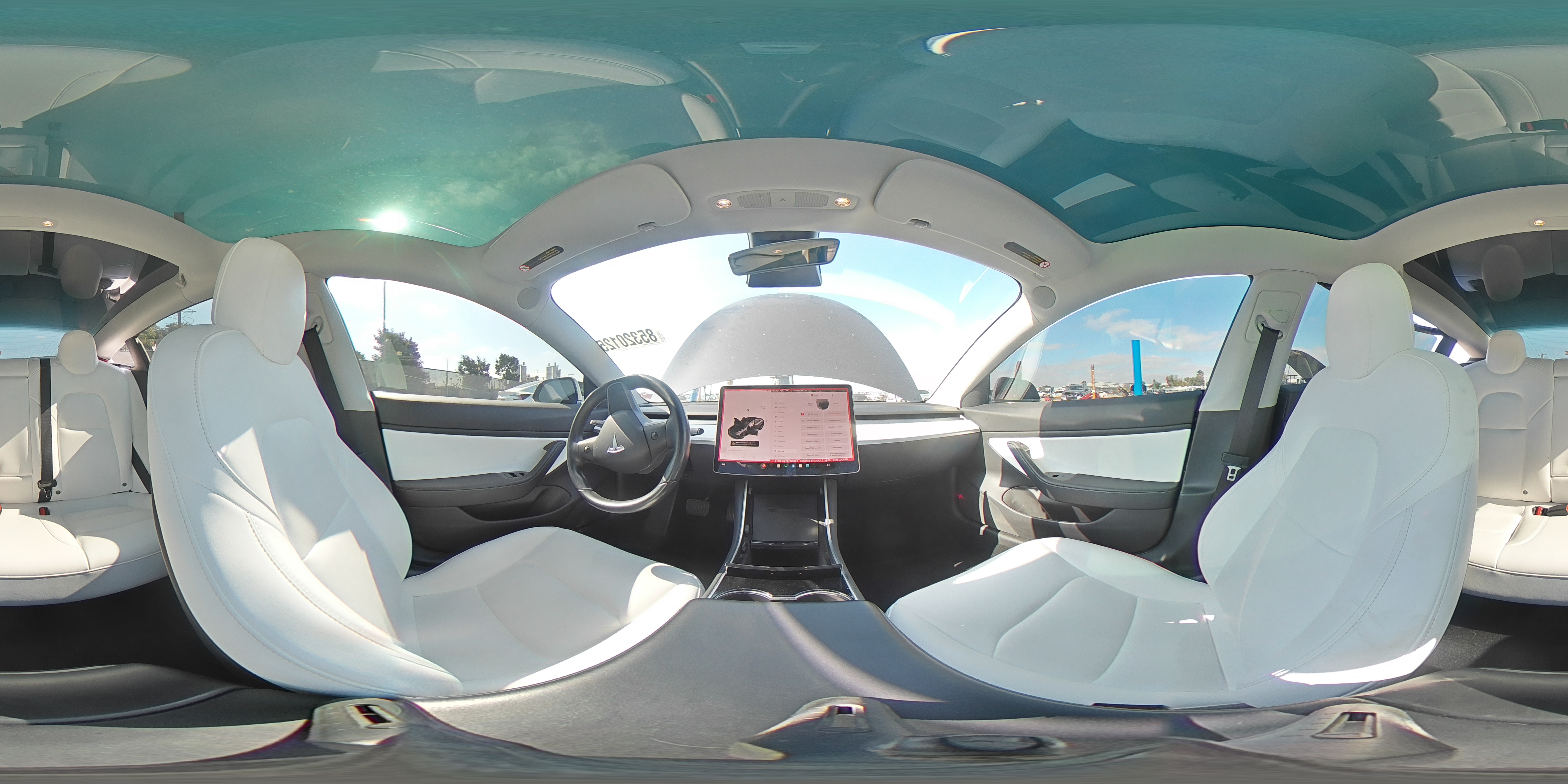 2019 Tesla Model 3 VIN: 5YJ3E1EB7KF195257 Lot: 85320125