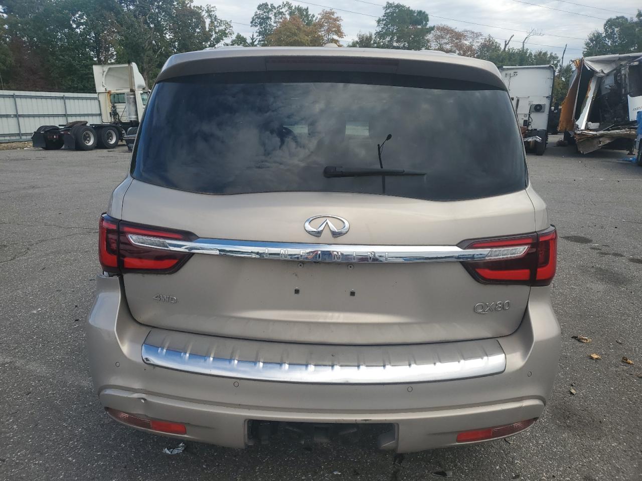 2023 Infiniti Qx80 Luxe VIN: JN8AZ2AC3P9490300 Lot: 84555505
