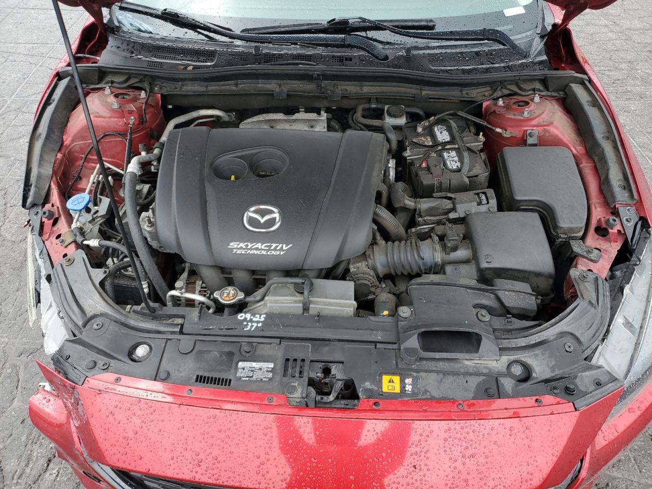 2017 Mazda 3 Touring VIN: JM1BN1V74H1101196 Lot: 85712265