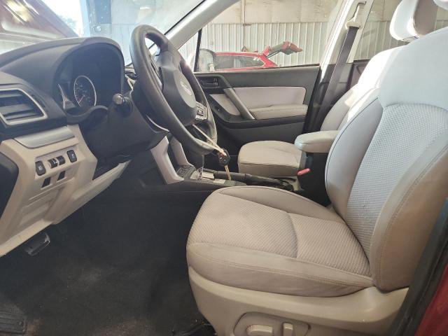  SUBARU FORESTER 2016 Красный