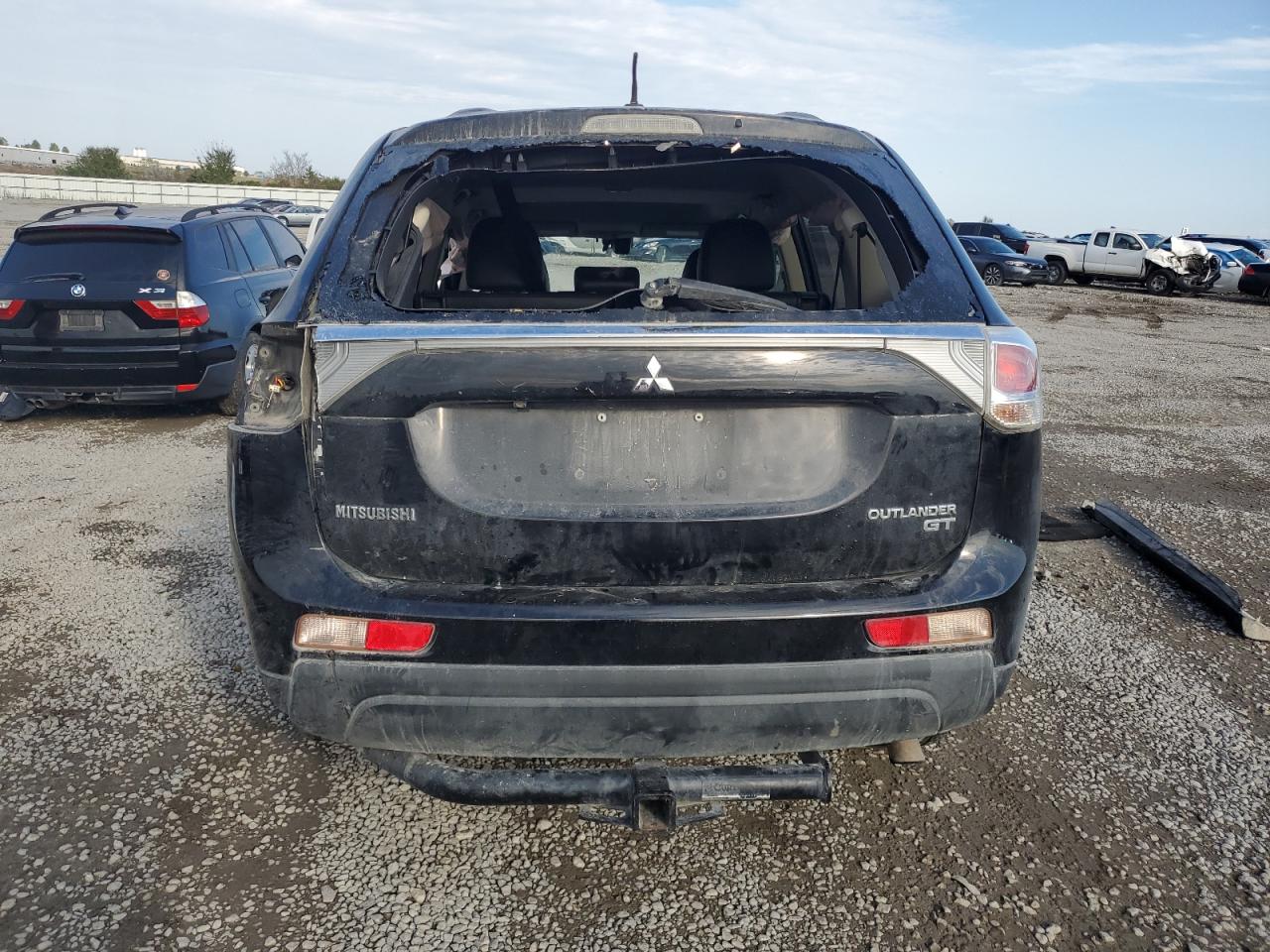 JA4JZ4AX1EZ005752 MITSUBISHI OUTLANDER 2014 BLACK Photo 6