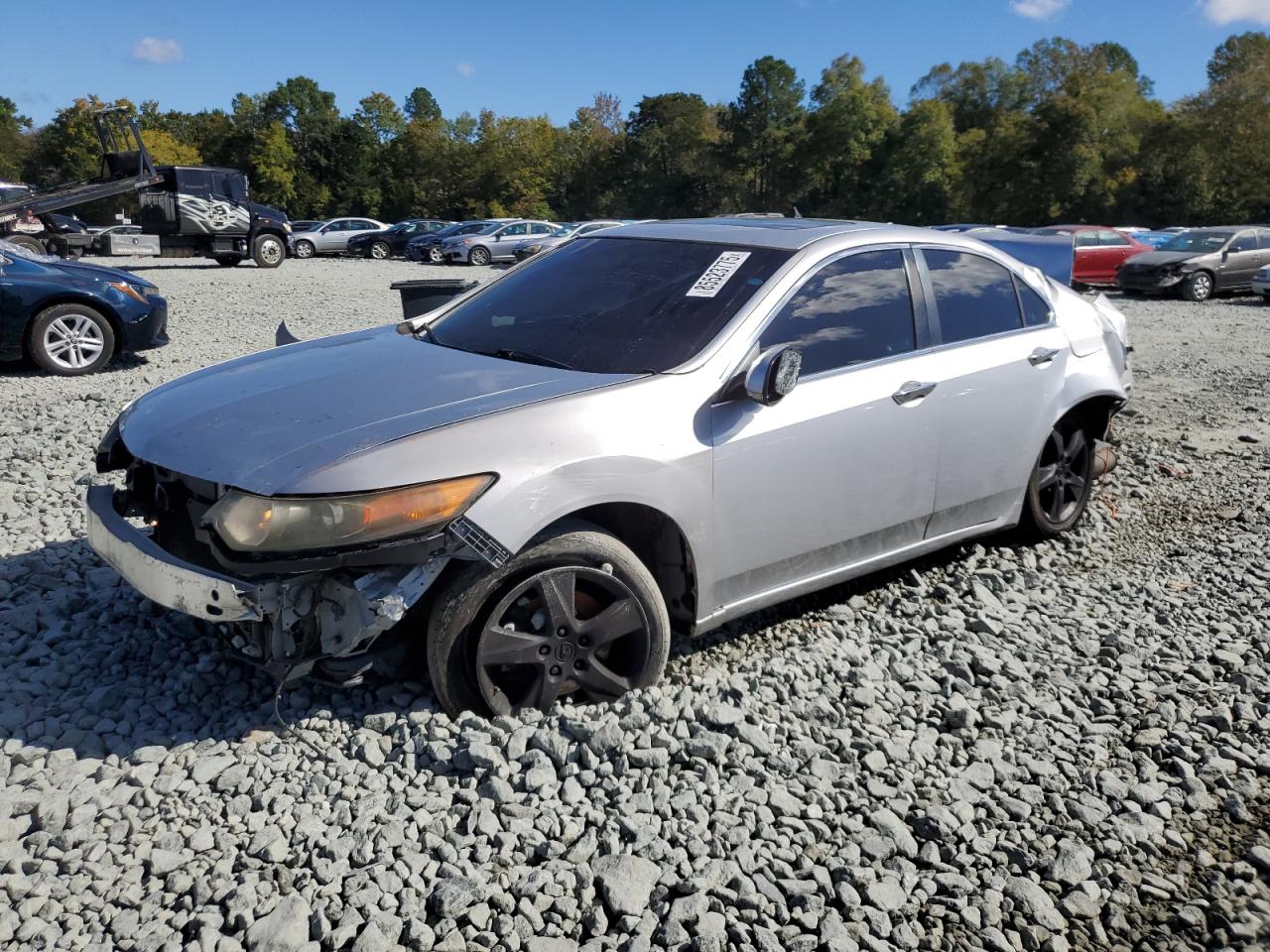 2014 ACURA TSX SILVER VIN: JH4CU2F4XEC005332