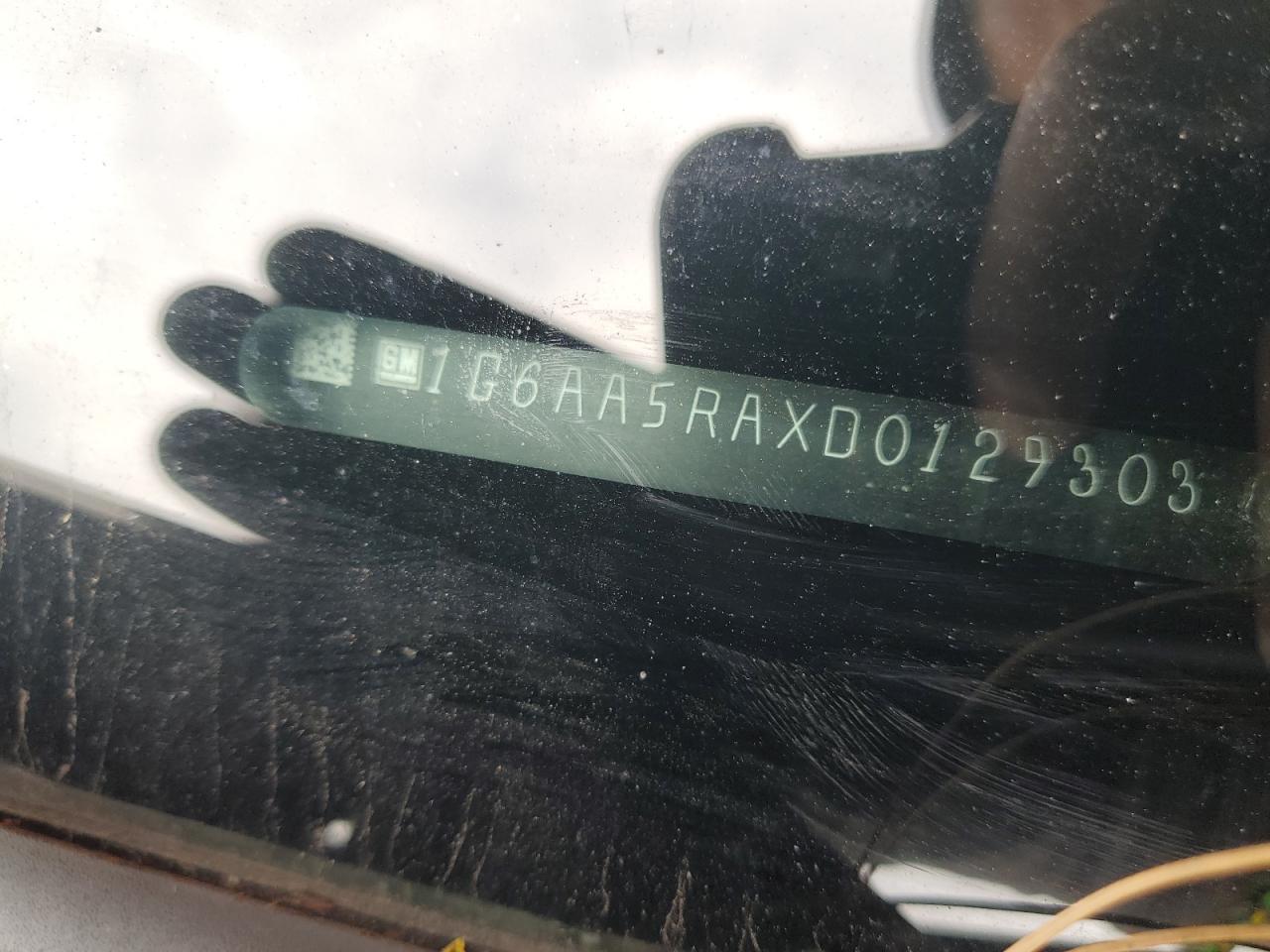 2013 Cadillac Ats VIN: 1G6AA5RAXD0129303 Lot: 86110935