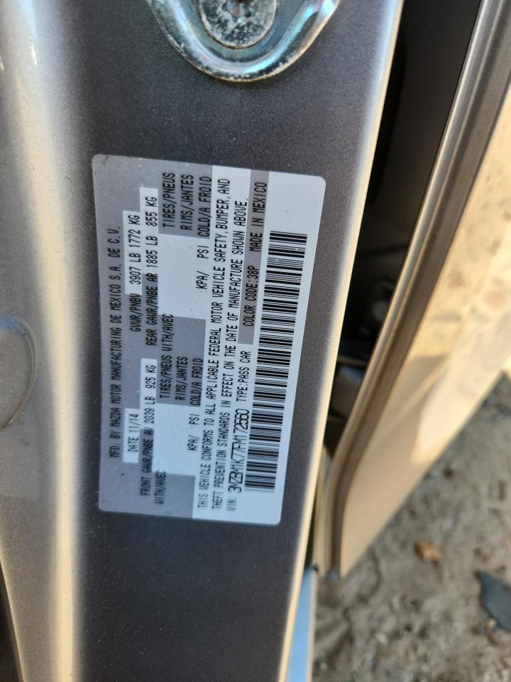 2015 Mazda 3 Sport VIN: 3MZBM1K77FM172560 Lot: 81866535