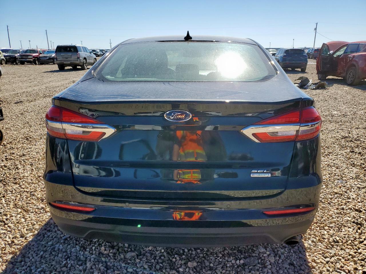 2019 Ford Fusion Sel VIN: 3FA6P0CD0KR137923 Lot: 90649275