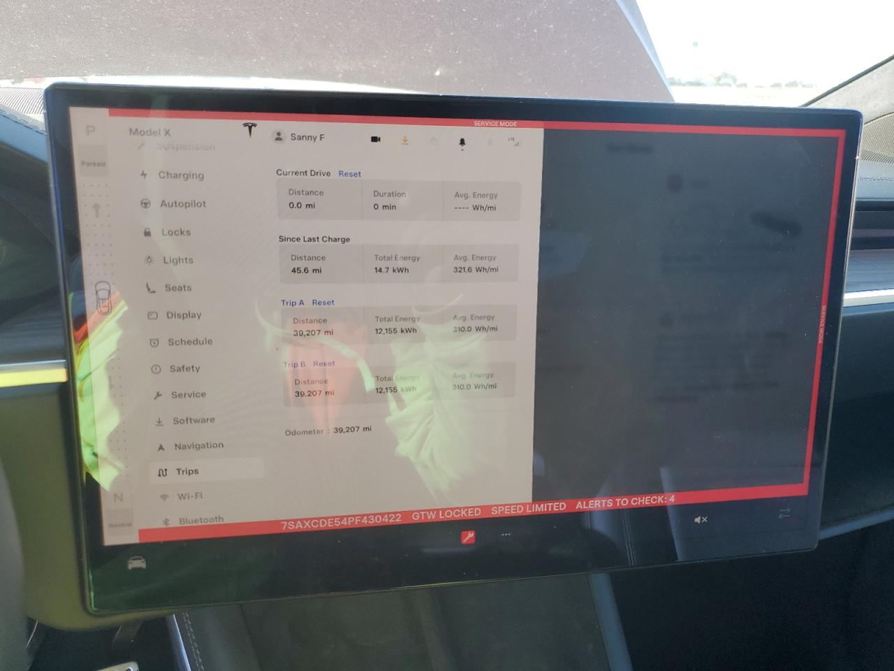 2023 Tesla Model X VIN: 7SAXCDE54PF430422 Lot: 82595295