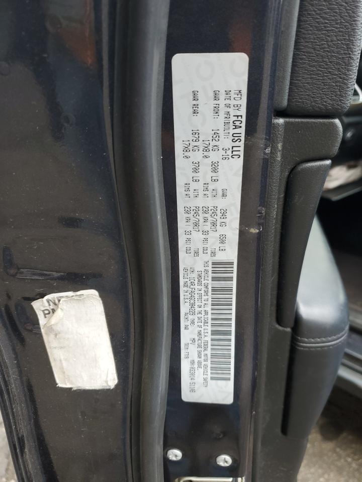 2016 Jeep Grand Cherokee Laredo VIN: 1C4RJFAG4GC384229 Lot: 84057815