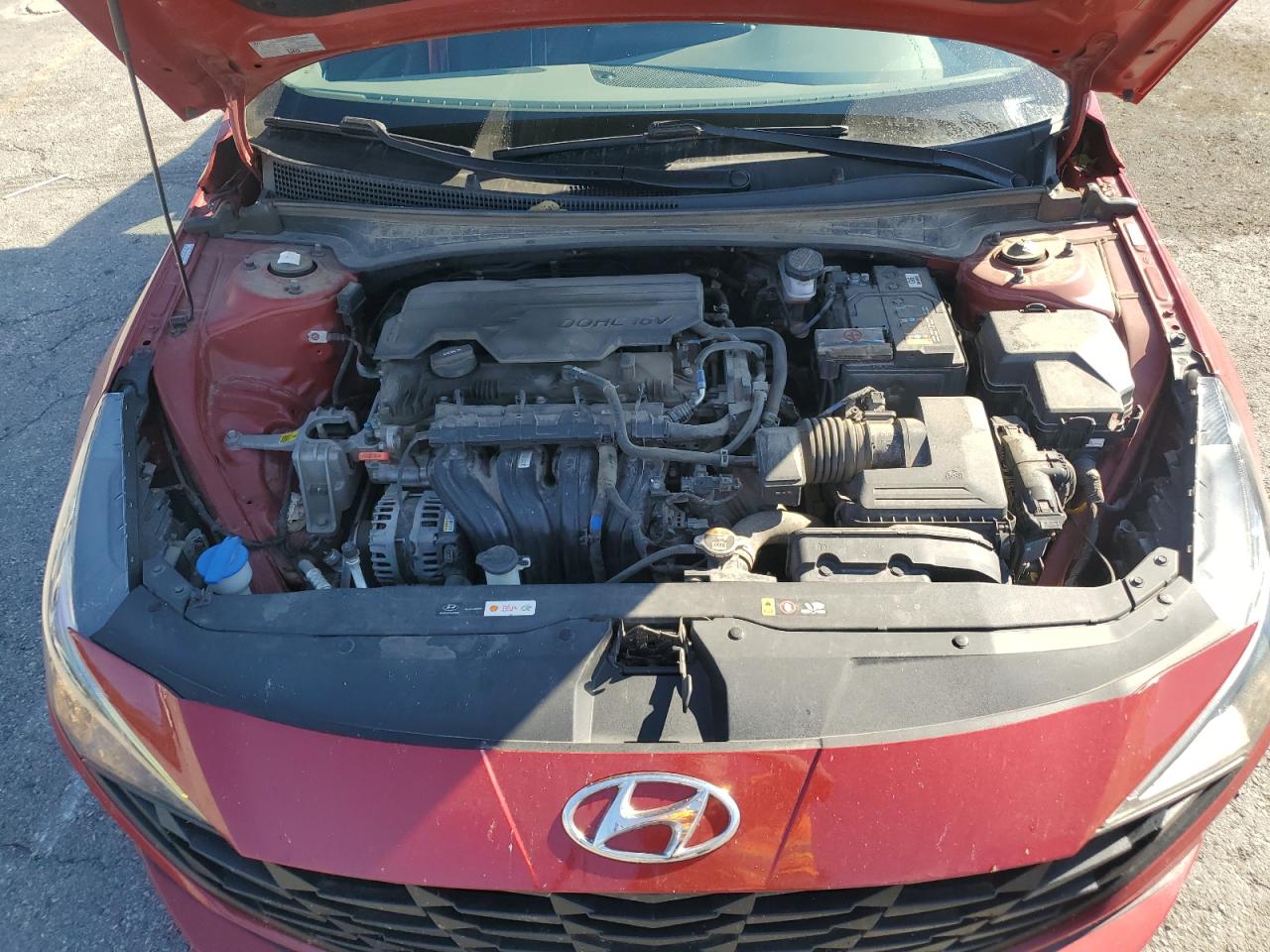 2023 Hyundai Elantra Sel VIN: KMHLM4AGXPU424935 Lot: 82447625