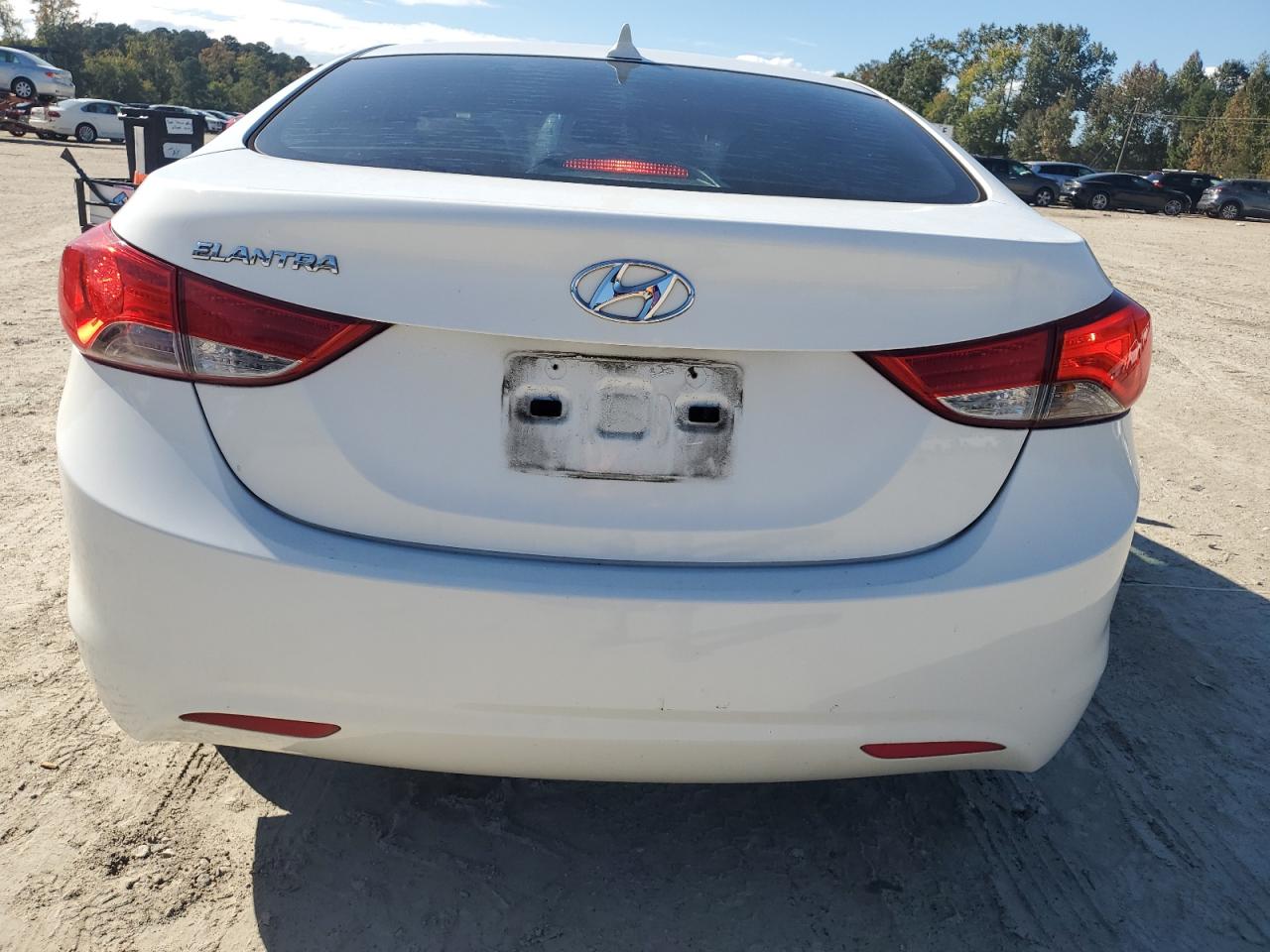2012 Hyundai Elantra Gls VIN: 5NPDH4AE4CH144427 Lot: 85698945