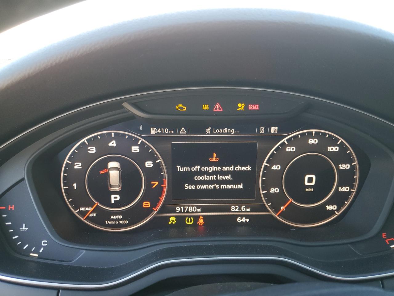 2018 Audi A4 Allroad Prestige VIN: WA19NAF46JA021417 Lot: 84351895
