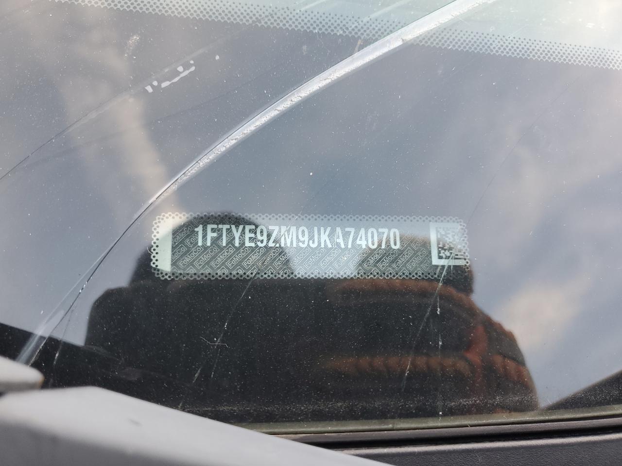 2018 Ford Transit Delivery Van VIN: 1FTYE9ZM9JKA74070 Lot: 87437485