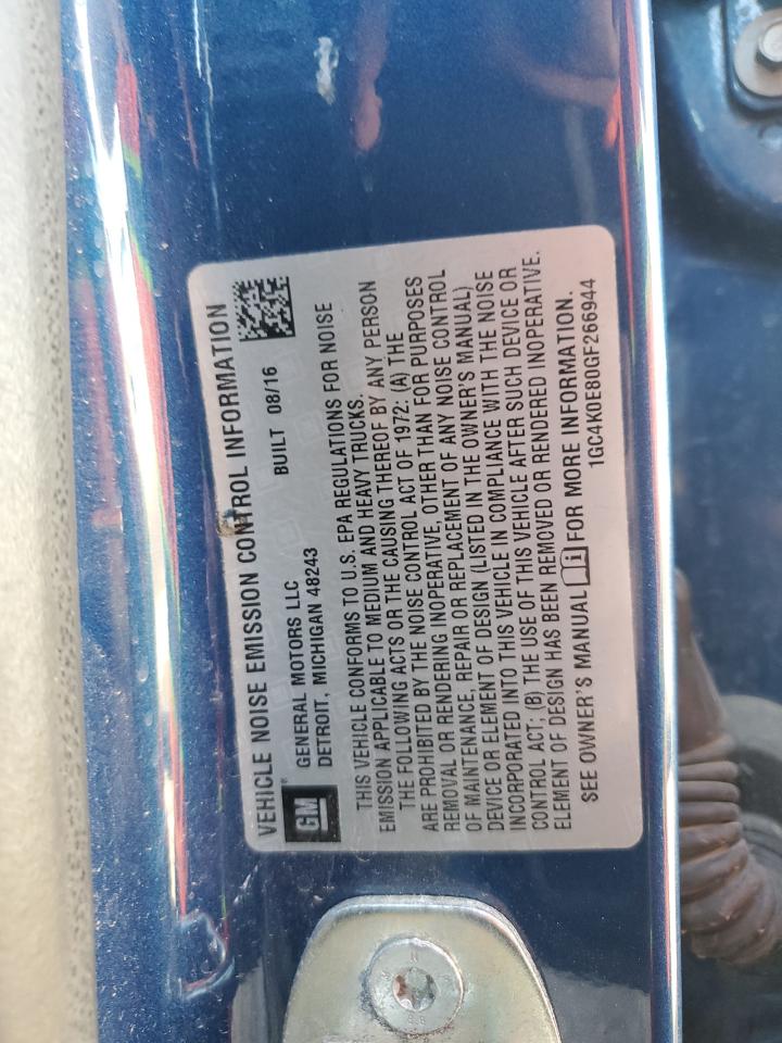 2016 Chevrolet Silverado K3500 Ltz VIN: 1GC4K0E80GF266944 Lot: 86525615