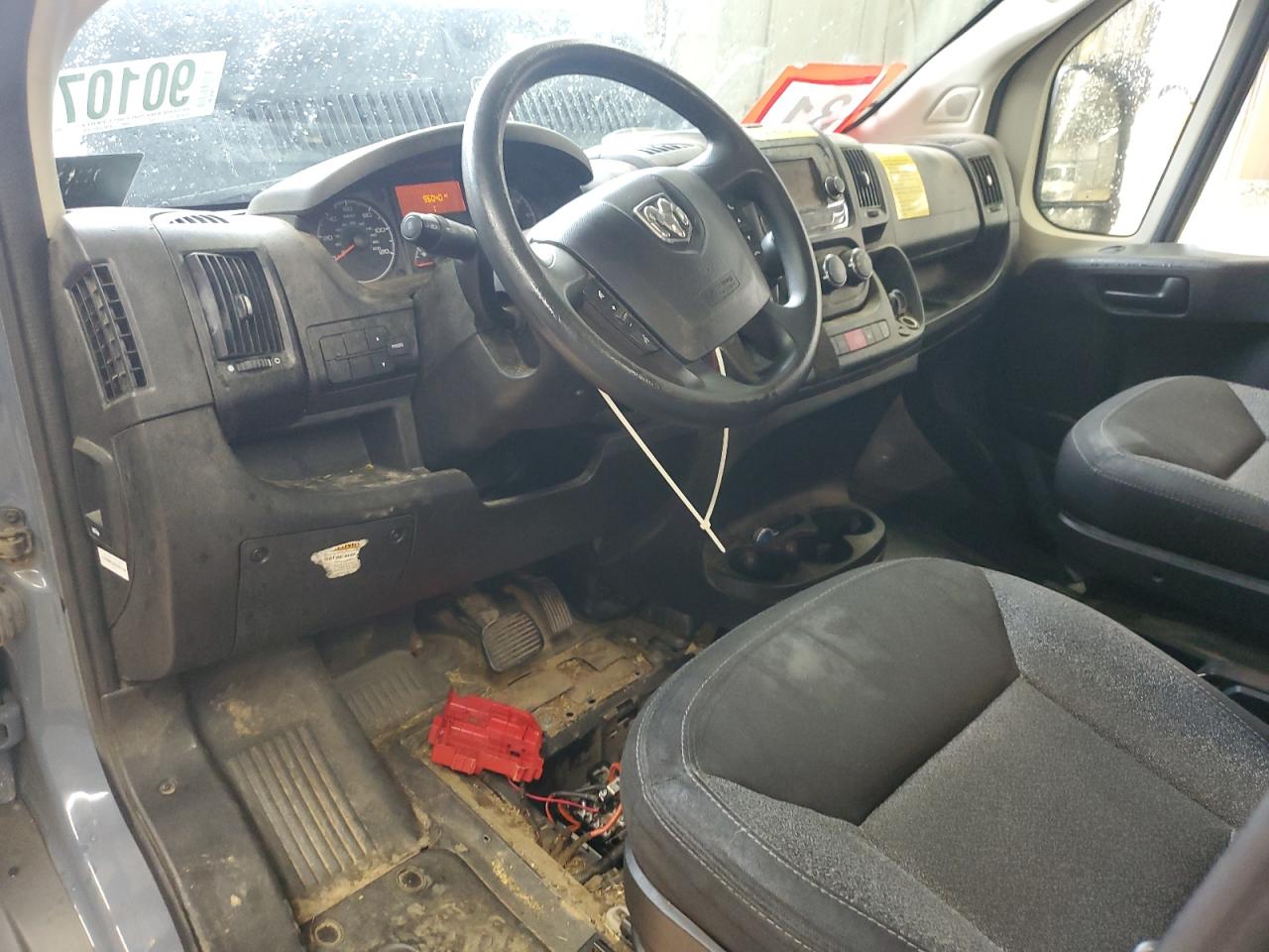 2021 Ram Promaster 3500 Delivery Van VIN: 3C6FRVJG8ME503000 Lot: 90107855