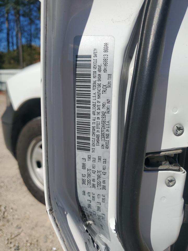 2017 Ram 1500 St VIN: 1C6RR7FGXHS819342 Lot: 82625875