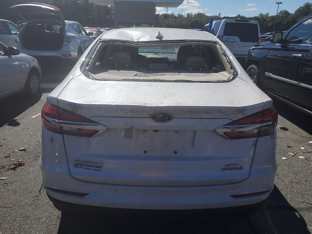 2019 Ford Fusion Sel VIN: 3FA6P0MU4KR137244 Lot: 81267275