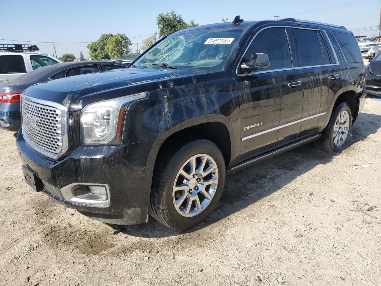 2017 GMC Yukon Denali black suv gas 1GKS1CKJ7HR313281 photo #1