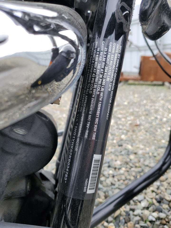 2019 Harley-Davidson Fxbrs VIN: 1HD1YHK62KB034783 Lot: 82632035