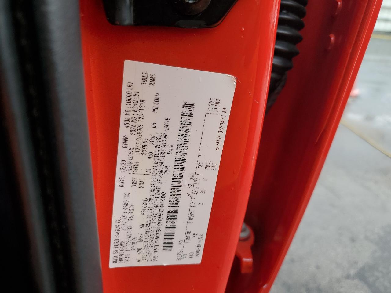 2021 Ford F250 Super Duty VIN: 1FT7W2BNXMEC40800 Lot: 85883965