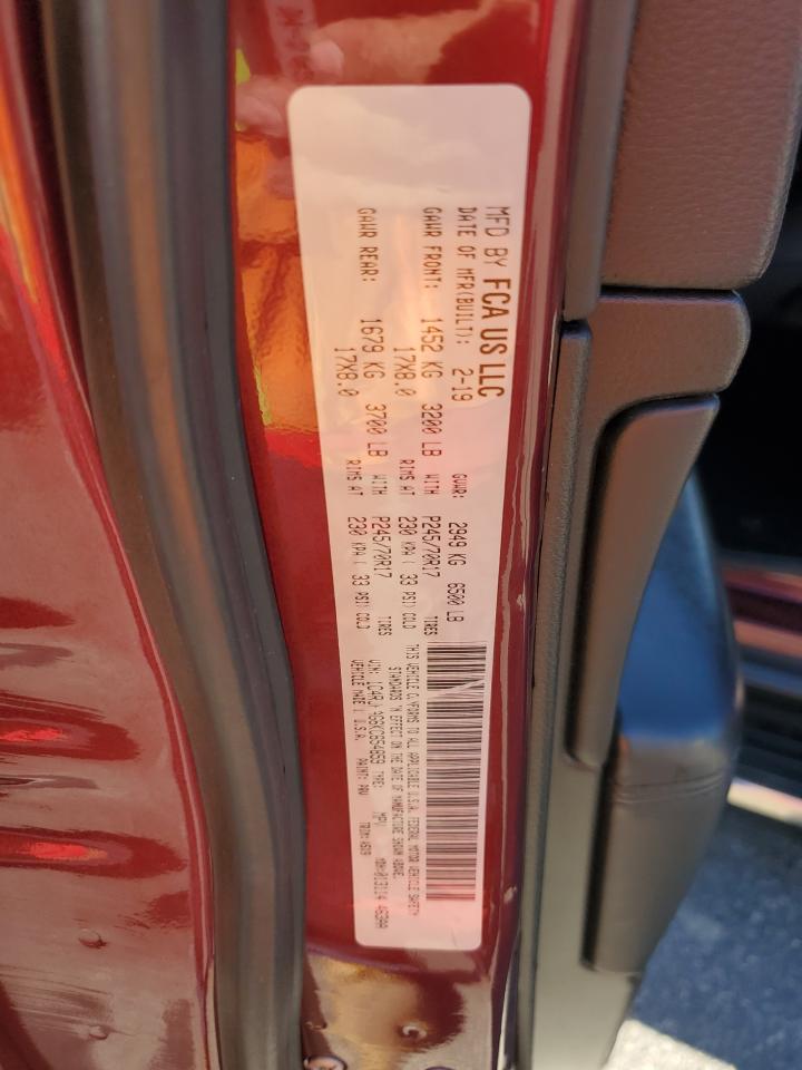 2019 Jeep Grand Cherokee Laredo VIN: 1C4RJFAG6KC654859 Lot: 85129475