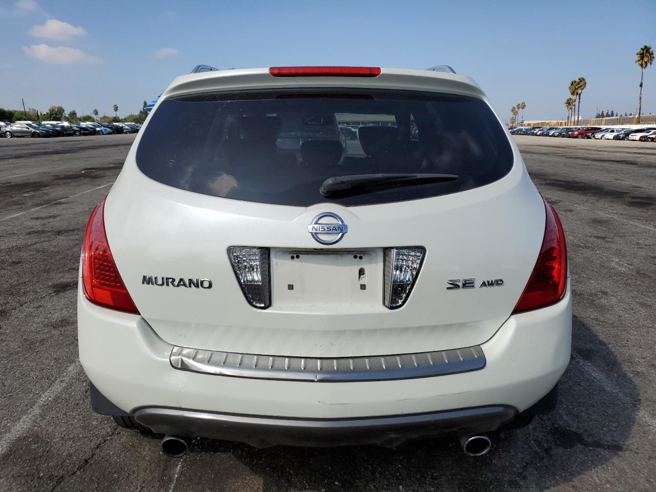2006 Nissan Murano Sl VIN: JN8AZ08WX6W516136 Lot: 84987365