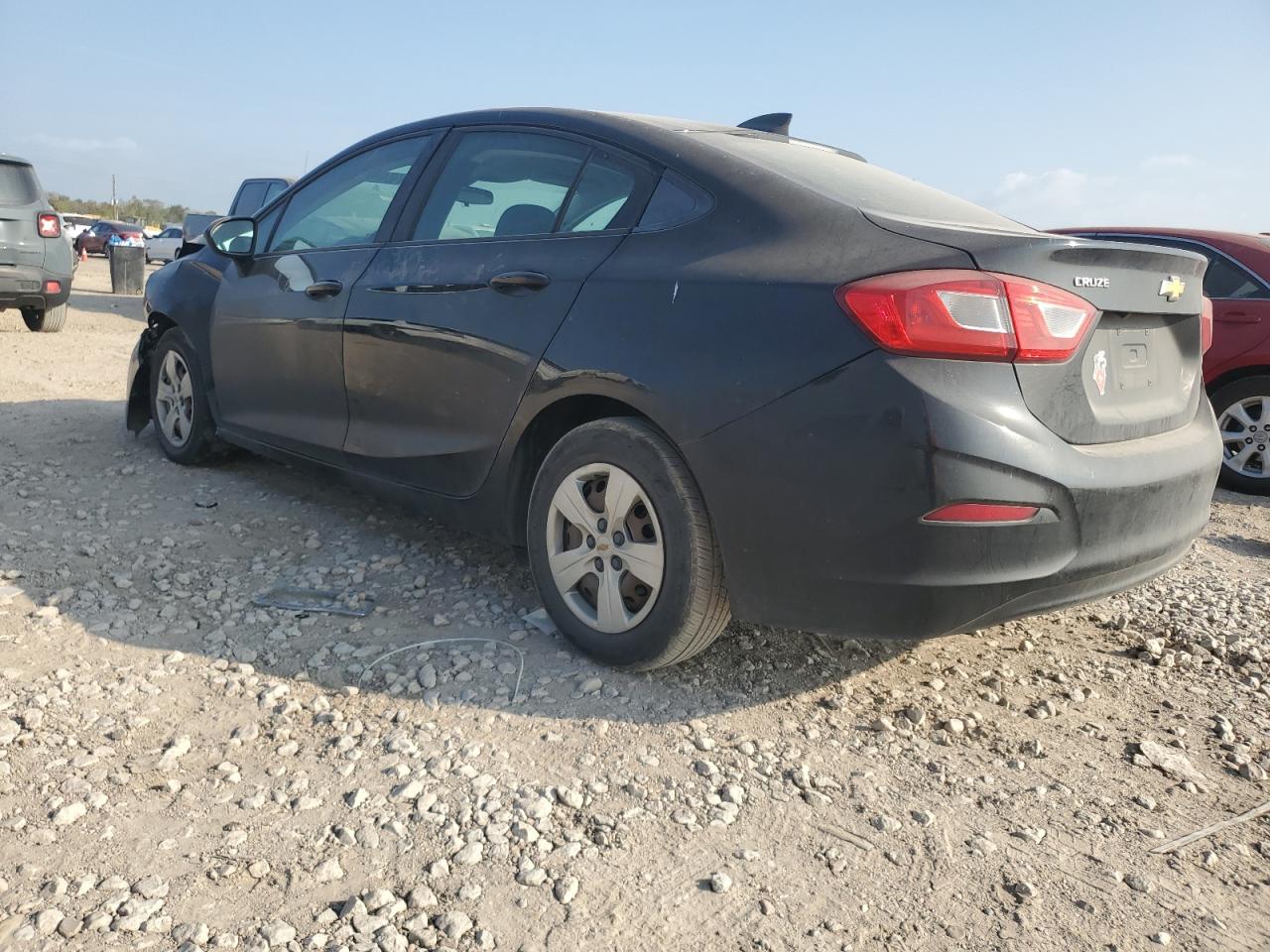 2018 Chevrolet Cruze Ls black  gas 1G1BC5SM8J7192587 photo #3