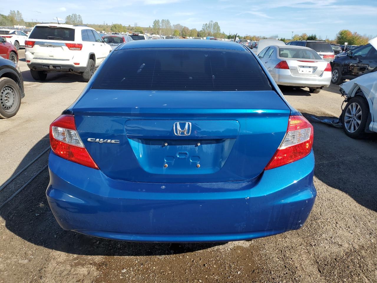 2012 Honda Civic Lx VIN: 2HGFB2F43CH019752 Lot: 84443095
