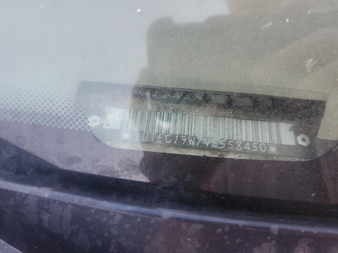 1997 GMC Sierra C1500 VIN: 1GTEC19W7VE558450 Lot: 82656155