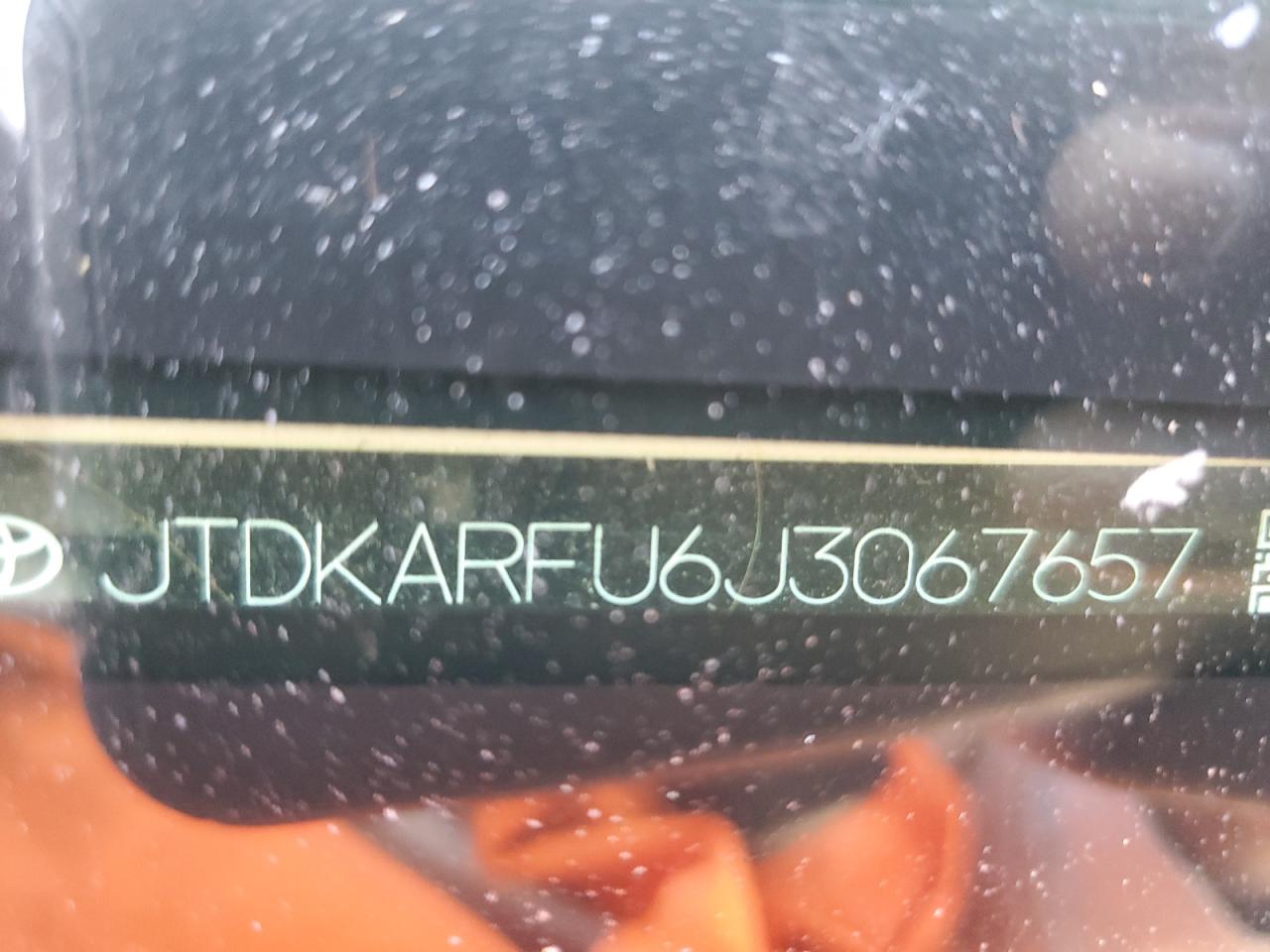 2018 Toyota Prius VIN: JTDKARFU6J3067657 Lot: 81856165