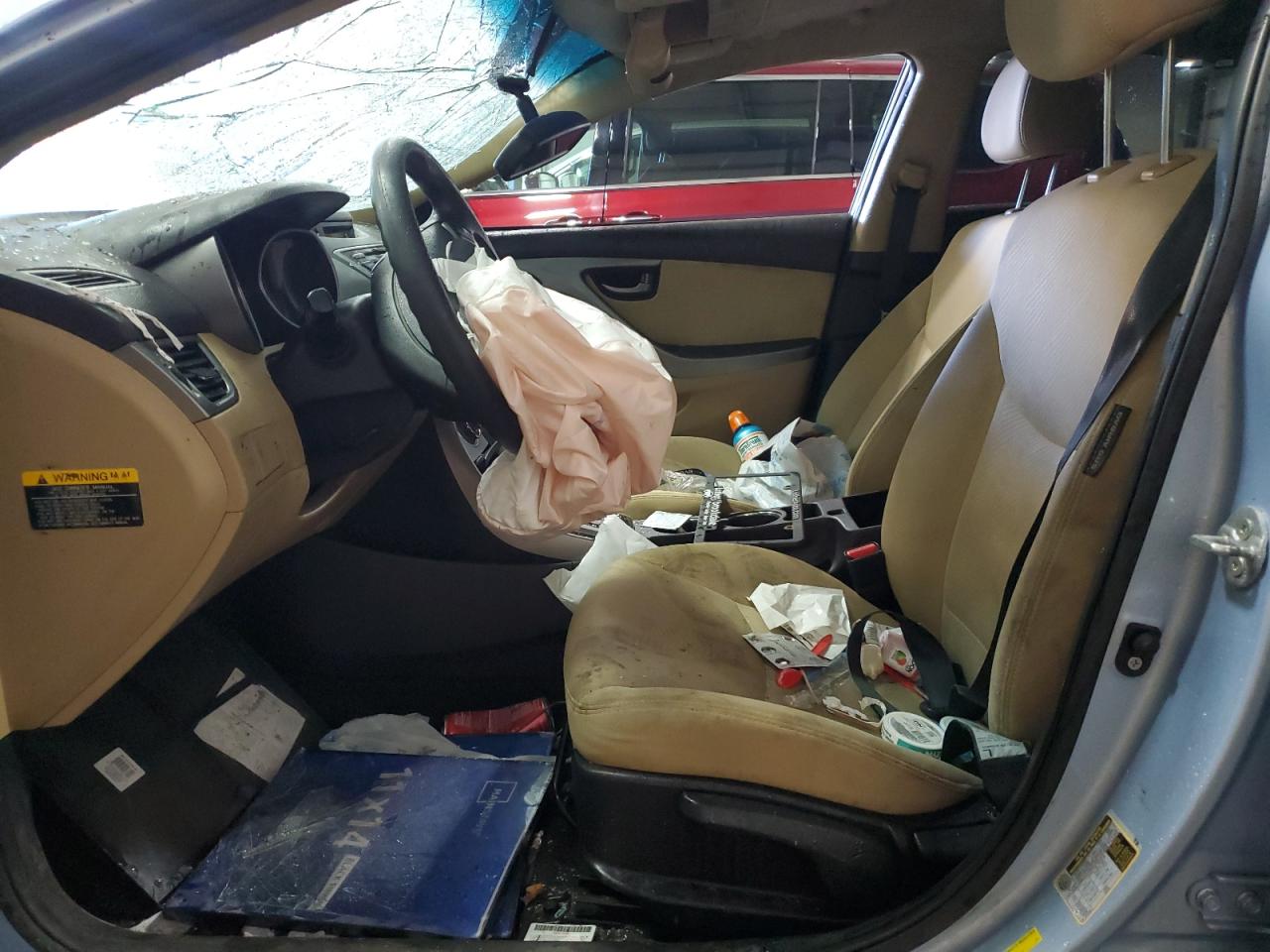 2013 Hyundai Elantra Gls VIN: KMHDH4AE3DU580494 Lot: 85562505